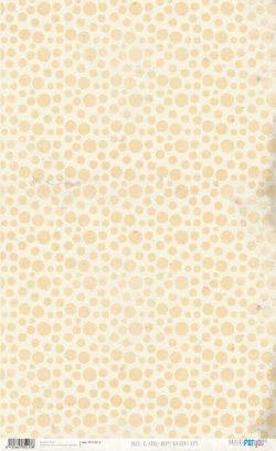 PFY-15213 - Papel Arroz 54x33 cm 25-30 gr. Happy Birthday (Dots) - pack 6 ud.