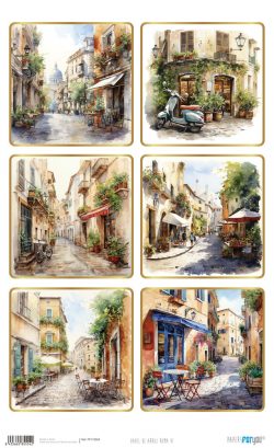 PFY-15554 - Papel de Arroz 54x33 cm 25-30 gr. (Roma VI) - pack 6 ud.