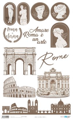 PFY-15558 - Papel de Arroz 54x33 cm 25-30 gr. (Roma X) - pack 6 ud.