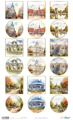 PFY-15484 - Papel Arroz 54x33 cm 25-30 gr. (Madrid VIII) - pack 6 ud.