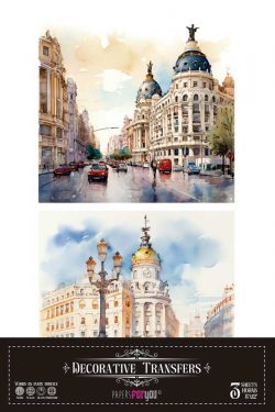 PFY-15486 - Decorative Transfers 20x30 (Madrid II) - pack 2 ud.