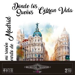 PFY-15487 - Decorative Transfers 30x30 (Madrid II) - pack 2 ud.