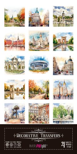 PFY-15491 - Decorative Transfers 15x30 (Madrid III Mini) - pack 2 ud.