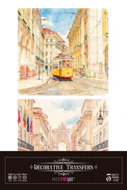 PFY-15504 - Decorative Transfers 20x30 (Lisboa II) - pack 2 ud.