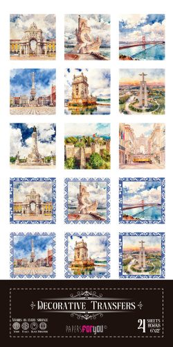 PFY-15507 - Decorative Transfers 15x30 (Lisboa III Mini) - pack 2 ud.