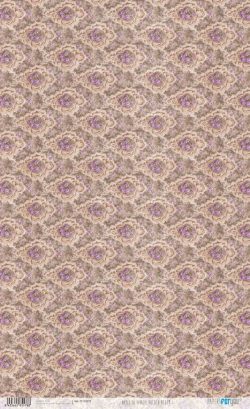 PFY-15578 - Papel Arroz 54x33 cm 25-30 gr. (Rococo Bloom I) - pack 6 ud.