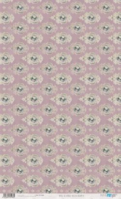 PFY-15583 - Papel Arroz 54x33 cm 25-30 gr. (Rococo Bloom V) - pack 6 ud.