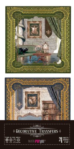 PFY-15635 - Decorative Transfers 15x30 (Wizarding Adventure IV) - pack 2 ud.