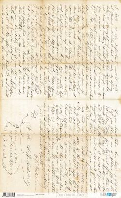 PFY-15706 - Papel Arroz 54x33 cm 25-30 gr. (Love Letters VI) - pack 6 ud.