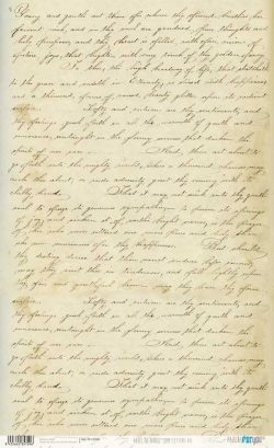 PFY-15709 - Papel Arroz 54x33 cm 25-30 gr. (Love Letters VII) - pack 6 ud.