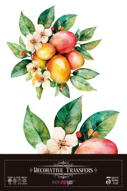 PFY-15734 - Decorative Transfers 20x30 (Mangos) - pack 2 ud.