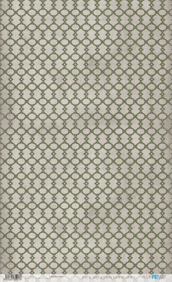 PFY-15923 - Papel Arroz 54x33 cm 25-30 gr. (Wizarding Adventure Green) - pack 6 ud.