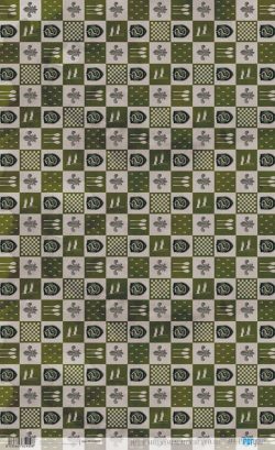 PFY-15929 - Papel Arroz 54x33 cm 25-30 gr. (Wizarding Adventure Green) - pack 6 ud.