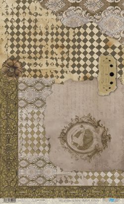 PFY-15946 - Papel Arroz 54x33 cm 25-30 gr. (Wizarding Adventure Yellow)- pack 6 ud.