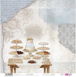 PFY-15656 - Papel Scrap doble cara 180gr 12"x12" (Mi Fiesta de Comunión Niño) - pack 12 ud.