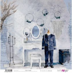 PFY-15659 - Papel Scrap doble cara 180gr 12"x12" (Mi Fiesta de Comunión Niño) - pack 12 ud.