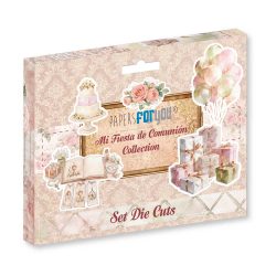 PFY-15672 - Die Cuts 20 pzs 300gr. (Mi Fiesta de Comunión Niña) - pack 5 ud.