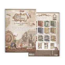 PFY-15964 JUNK JOURNAL (Wizarding Adventure Houses) - pack 4 ud.