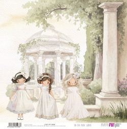 PFY-15968 - Papel Scrap doble cara 180gr 12"x12" (Un Día Para Soñar Niñas) - pack 12 ud.