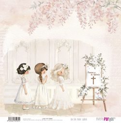 PFY-15969 - Papel Scrap doble cara 180gr 12"x12" (Un Día Para Soñar Niñas) - pack 12 ud.