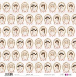 PFY-15972 - Papel Scrap doble cara 180gr 12"x12" (Un Día Para Soñar Niñas) - pack 12 ud.