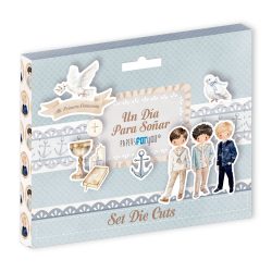 PFY-15999 - Die Cuts 20 pzs 300gr. (Un Día Para Soñar Niños) - pack 5 ud.