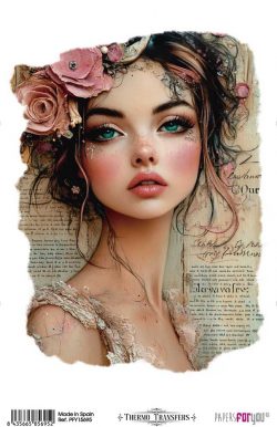 PFY-15695 - Thermo Transfers 20x30cm 8"x 12" 1 Hoja (Girl VI) - pack 3 ud.