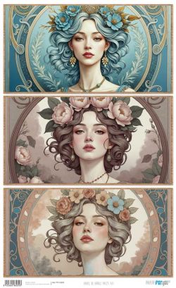 PFY-16039 - Papel Arroz 54x33 cm 25-30 gr. (Faces XII) - pack 6 ud.