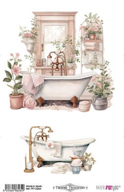 PFY-16264 - Thermo Transfers 20x30cm 8"x 12" 1 Hoja (Home I) - pack 3 ud.