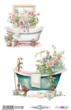 PFY-16265 - Thermo Transfers 20x30cm 8"x 12" 1 Hoja (Home II) - pack 3 ud.