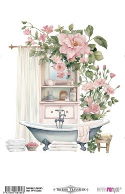 PFY-16266 - Thermo Transfers 20x30cm 8"x 12" 1 Hoja (Home III) - pack 3 ud.