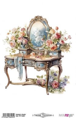 PFY-16281 - Thermo Transfers 20x30cm 8"x 12" 1 Hoja (Sewing V) - pack 3 ud.