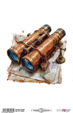 PFY-16286 - Thermo Transfers 20x30cm 8"x 12" 1 Hoja (Steampunk III) - pack 3 ud.