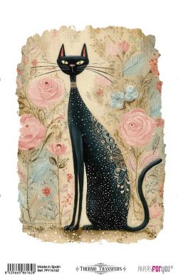 PFY-16162 - Thermo Transfers 20x30 8''x12 '' 1 Hoja (Precious Cat II) - pack 3 ud.