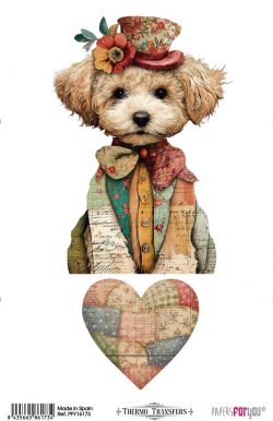 PFY-16173 - Thermo Transfers 20x30 8''x12 '' 1 Hoja (Patchwork Paws IV) - pack 3 ud.