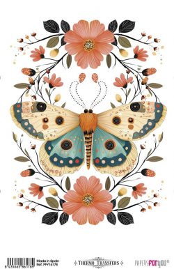 PFY-16178 - Thermo Transfers 20x30 8''x12 '' 1 Hoja (Precious Bugs I) - pack 3 ud.
