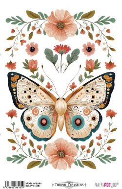 PFY-16181 - Thermo Transfers 20x30 8''x12 '' 1 Hoja (Precious Bugs III) - pack 3 ud.