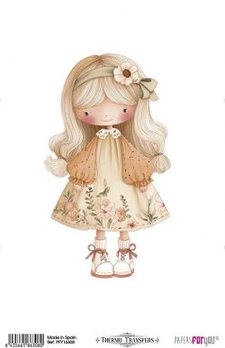 PFY-16308 - Thermo Transfers 20x30 8''x12 '' 1 Hoja (Dolls) - pack 3 ud.