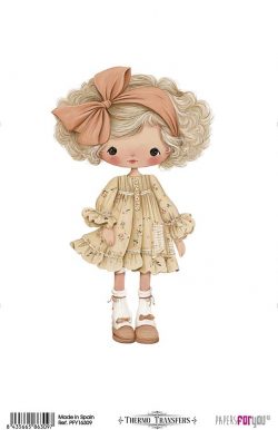 PFY-16309 - Thermo Transfers 20x30 8''x12 '' 1 Hoja (Dolls) - pack 3 ud.
