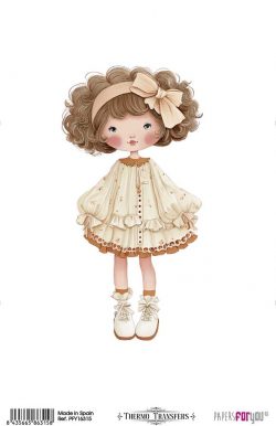 PFY-16315 - Thermo Transfers 20x30 8''x12 '' 1 Hoja (Dolls) - pack 3 ud.