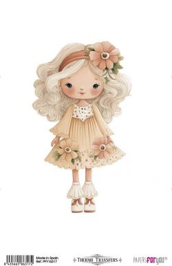 PFY-16317 - Thermo Transfers 20x30 8''x12 '' 1 Hoja (Dolls) - pack 3 ud.