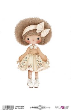 PFY-16318 - Thermo Transfers 20x30 8''x12 '' 1 Hoja (Dolls) - pack 3 ud.