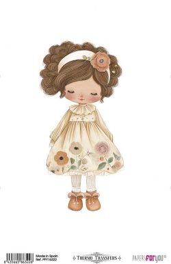 PFY-16322 - Thermo Transfers 20x30 8''x12 '' 1 Hoja (Dolls) - pack 3 ud.