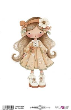 PFY-16323 - Thermo Transfers 20x30 8''x12 '' 1 Hoja (Dolls) - pack 3 ud.