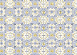 CPFY-16424 - Caja Tela Encuadernar Decorada 70x50cm (Dolce Vita III) - pack 6 ud.
