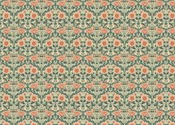 PFY-16247 - Tela Encuadernar Decorada 70x50cm (Winter Hedgerow I) - pack 6 ud.