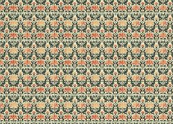 PFY-16248 - Tela Encuadernar Decorada 70x50cm (Winter Hedgerow II) - pack 6 ud.