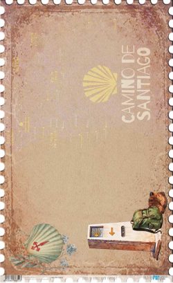 PFY-16352 - Papel de Arroz 54x33 cm 25-30 gr. (Buen Camino I) - pack 6 ud.