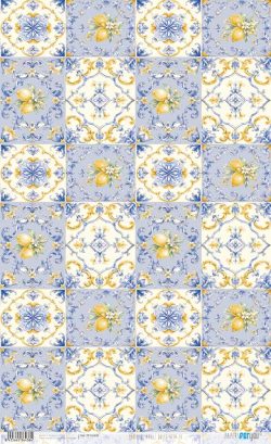 PFY-16438 - Papel de Arroz 54x33 cm 25-30 gr. (Dolce Vita IV) - pack 6 ud.