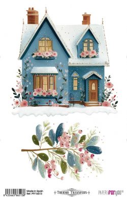PFY-16513 - Thermo Transfers 20x30cm (Christmas Village III) - pack 3 ud.